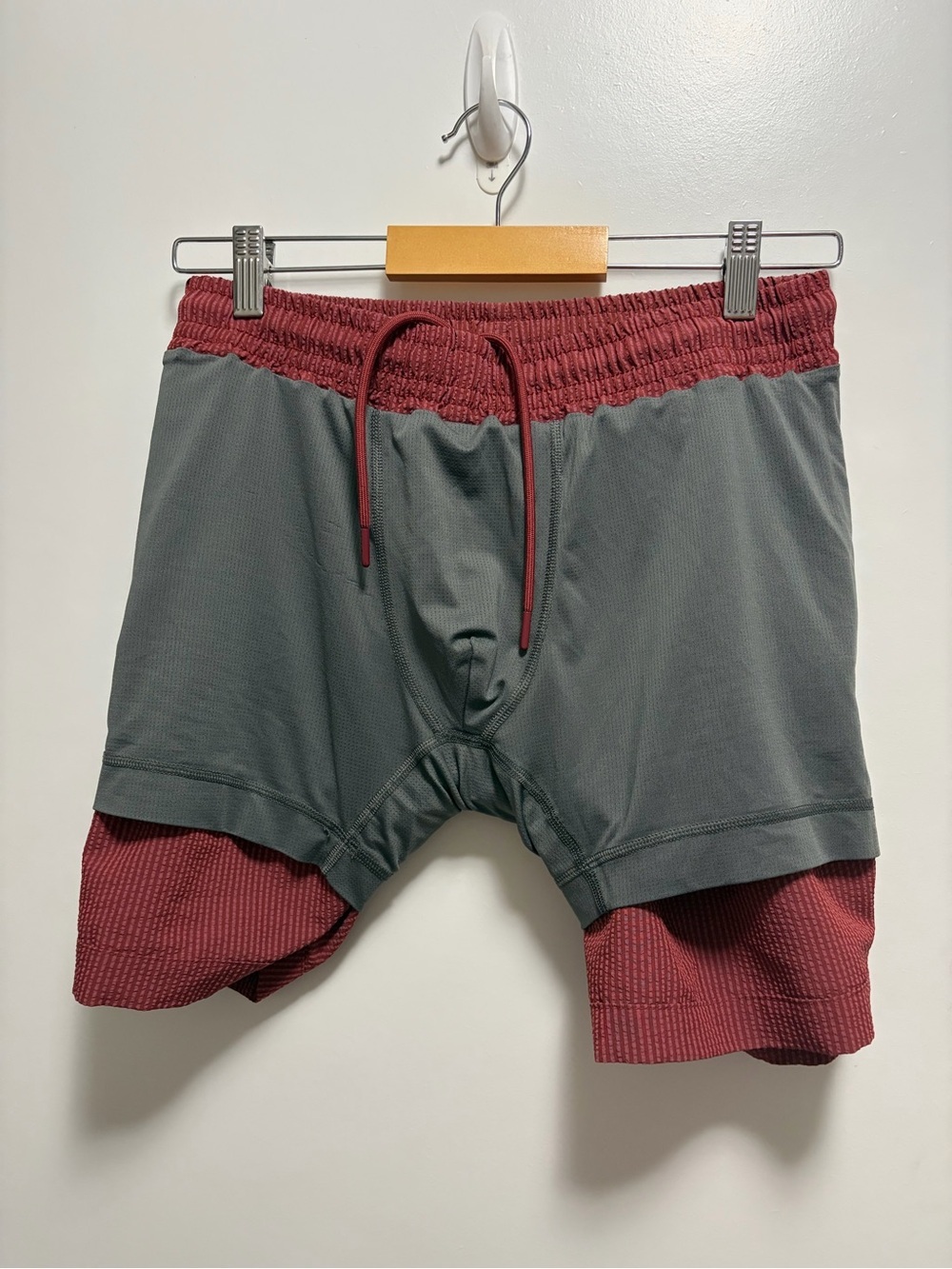 Abercrombie & Fitch Men's Seersucker Pull on Swim Trunks Size Small - Picture 5 of 5